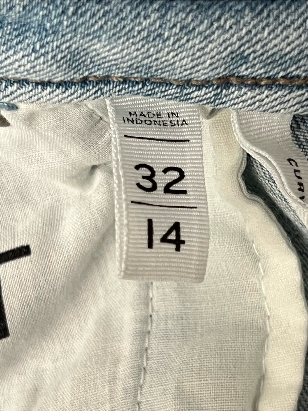 LOFT Women’s Size 14 / 32 US High Rise Curvy Skinny  Stretch Jeans Blue Denim - Picture 12 of 16